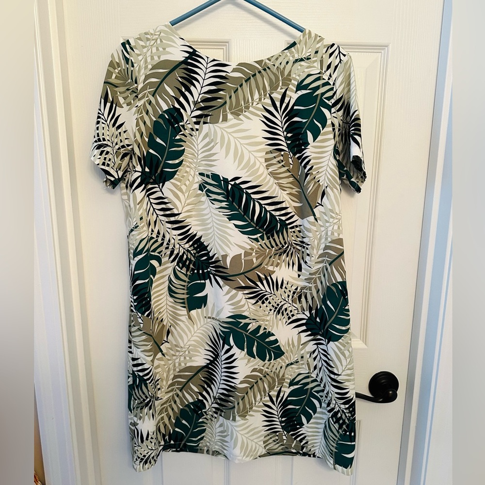 Lulus Banana Leaf Mini Dress